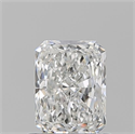 Natural Diamond 0.87 Carats, Radiant with  Cut, F Color, VS2 Clarity and Certified by GIA