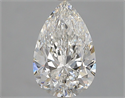 Diamante Natural 2.02 quilates, De pera , Color G, claridad SI1 y certificado GIA