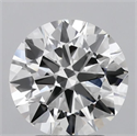Del inventario de diamantes de laboratorio, 2.71 quilates, Redondo , Color F, claridad VVS2 y certificado IGI