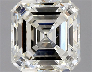 Picture of Natural Diamond 1.01 Carats, Asscher with  Cut, K Color, VS2 Clarity and Certified by GIA
