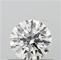 Diamante Natural 0.47 quilates, Redondo , Color E, claridad I1 y certificado GIA