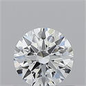 Diamante Natural 0.42 quilates, Redondo , Color D, claridad VS2 y certificado GIA