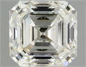 Natural Diamond 1.50 Carats, Asscher with  Cut, J Color, SI1 Clarity and Certified by GIA