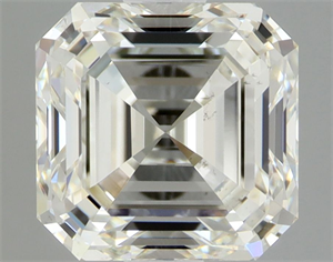 Picture of Natural Diamond 1.50 Carats, Asscher with  Cut, J Color, SI1 Clarity and Certified by GIA