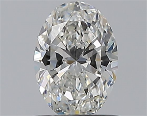Picture of Natural Diamond 0.70 Carats, Oval with  Cut, G Color, VVS1 Clarity and Certified by GIA
