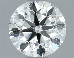 Picture of Natural Diamond 1.20 Carats, Round with Excellent Cut, H Color, SI1 Clarity and Certified by IGI