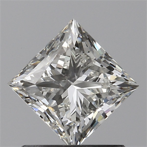 Foto Diamante Natural 0.90 quilates, Princesa , Color K, claridad VS2 y certificado GIA de