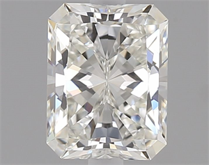 Picture of Natural Diamond 1.01 Carats, Radiant with  Cut, H Color, VVS1 Clarity and Certified by GIA