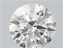 Diamante Natural 0.43 quilates, Redondo , Color H, claridad VVS1 y certificado GIA