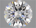 Del inventario de diamantes de laboratorio, 4.02 quilates, Redondo , Color G, claridad VS1 y certificado IGI