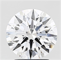 Del inventario de diamantes de laboratorio, 2.31 quilates, Redondo , Color E, claridad VVS2 y certificado IGI