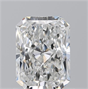 Diamante Natural 1.01 quilates, Radiante , Color F, claridad VVS2 y certificado GIA