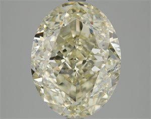 Foto Diamante Natural 5.02 quilates, Ovalado , Color L, claridad VS1 y certificado HRD de