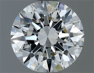 Picture of Natural Diamond 0.70 Carats, Round with Excellent Cut, G Color, VS2 Clarity and Certified by GIA