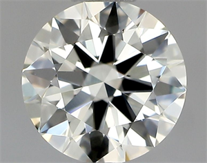 Foto Diamante Natural 0.46 quilates, Redondo , Color L, claridad VS1 y certificado GIA de