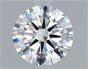 Diamante Natural 1.10 quilates, Redondo , Color E, claridad VVS2 y certificado GIA