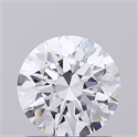Lab Grown Diamond 1.15 Carats, Round with Excellent Cut, D Color, VVS1 Clarity and Certified by GIA