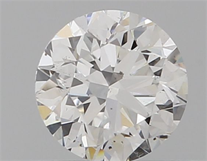 Foto Diamante Natural 0.50 quilates, Redondo , Color E, claridad SI1 y certificado GIA de