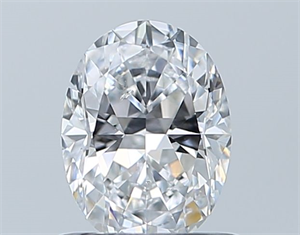 Picture of Natural Diamond 0.70 Carats, Oval with  Cut, D Color, SI2 Clarity and Certified by GIA