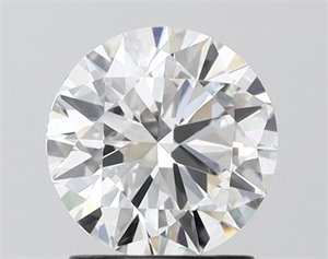 Picture of Lab Grown Diamond 1.50 Carats, Round with Excellent Cut, D Color, VVS2 Clarity and Certified by IGI