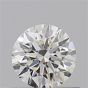 Foto Diamante Natural 0.58 quilates, Redondo , Color H, claridad VVS2 y certificado GIA de