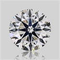 Diamante Natural 0.52 quilates, Redondo , Color D, claridad VVS1 y certificado GIA