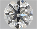 Diamante Natural 0.90 quilates, Redondo , Color H, claridad I1 y certificado GIA