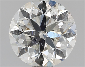 Foto Diamante Natural 0.90 quilates, Redondo , Color H, claridad I1 y certificado GIA de