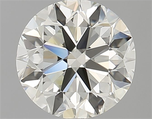 Picture of Natural Diamond 0.90 Carats, Round with Very Good Cut, K Color, VVS1 Clarity and Certified by IGI