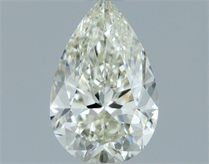 Picture of Natural Diamond 0.90 Carats, Pear with  Cut, J Color, IF Clarity and Certified by IGI