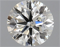 Diamante Natural 0.52 quilates, Redondo , Color H, claridad VVS2 y certificado IGI