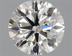 Foto Diamante Natural 0.52 quilates, Redondo , Color H, claridad VVS2 y certificado IGI de