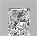 Natural Diamond 0.70 Carats, Radiant with  Cut, G Color, VS1 Clarity and Certified by GIA