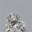 Natural Diamond 0.30 Carats, Heart with  Cut, F Color, VVS1 Clarity and Certified by GIA