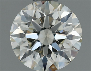 Picture of Natural Diamond 0.70 Carats, Round with Excellent Cut, M Color, VS2 Clarity and Certified by GIA