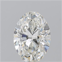 Natural Diamond 1.50 Carats, Oval with  Cut, I Color, VS2 Clarity and Certified by GIA