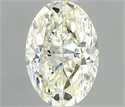 Natural Diamond 0.32 Carats, Oval with  Cut, L Color, VS1 Clarity and Certified by IGI