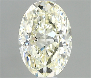 Picture of Natural Diamond 0.32 Carats, Oval with  Cut, L Color, VS1 Clarity and Certified by IGI