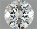 Diamante Natural 0.72 quilates, Redondo , Color H, claridad VS1 y certificado GIA