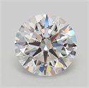 Lab Grown Diamond 1.03 Carats, Round with Ideal Cut, D Color, VS1 Clarity and Certified by IGI