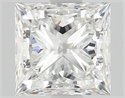 Diamante Natural 1.01 quilates, Princesa , Color F, claridad VS2 y certificado GIA