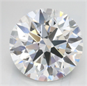 Del inventario de diamantes de laboratorio, 3.10 quilates, Redondo , Color D, claridad IF y certificado GIA