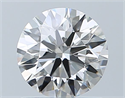 Natural Diamond 0.84 Carats, Round with Excellent Cut, G Color, IF Clarity and Certified by GIA