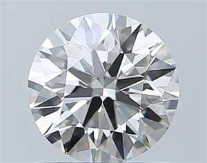 Picture of Natural Diamond 0.84 Carats, Round with Excellent Cut, G Color, IF Clarity and Certified by GIA