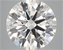 Lab Grown Diamond 4.84 Carats, Round with Ideal Cut, G Color, VS2 Clarity and Certified by IGI