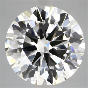 Picture of Lab Grown Diamond 6.73 Carats, Round with Excellent Cut, F Color, VVS2 Clarity and Certified by IGI