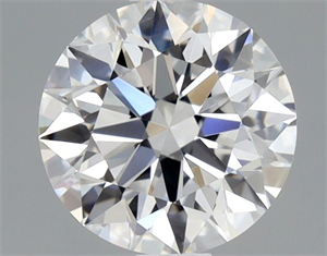 Picture of Natural Diamond 1.21 Carats, Round with Excellent Cut, D Color, FL Clarity and Certified by GIA