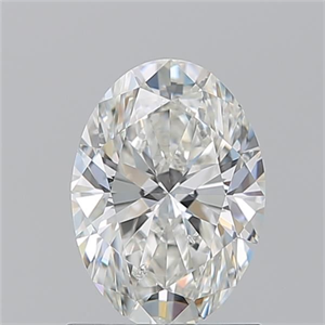 Picture of Natural Diamond 1.20 Carats, Oval with  Cut, G Color, SI2 Clarity and Certified by GIA