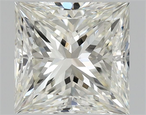 Picture of Natural Diamond 1.01 Carats, Princess with  Cut, J Color, VS1 Clarity and Certified by GIA