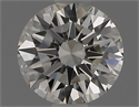Natural Diamond 0.90 Carats, Round with Excellent Cut, I Color, VVS2 Clarity and Certified by IGI